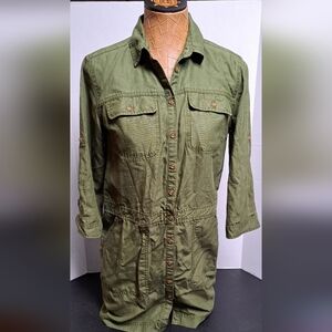Armani Exchange military green dress size 4